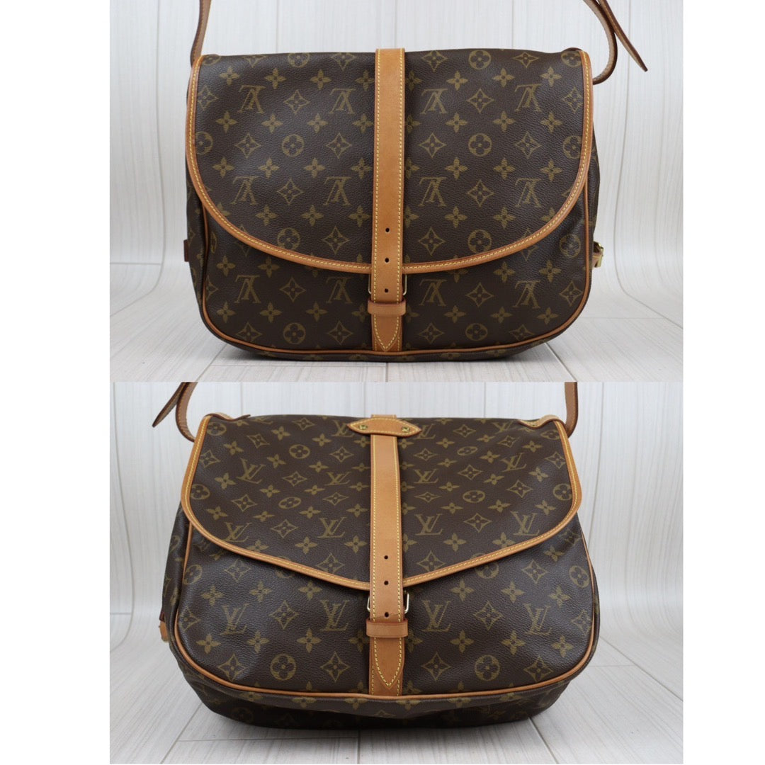 Rank AB ｜ LV Monogram Saumur 35 Shoulder Bag｜24021534