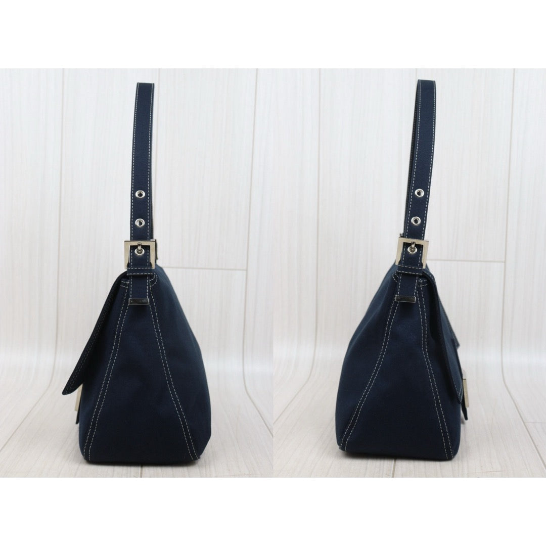 Very Good ( Rank A)｜  FENDI Denim Baguette Shoulder Bag  ｜25071716