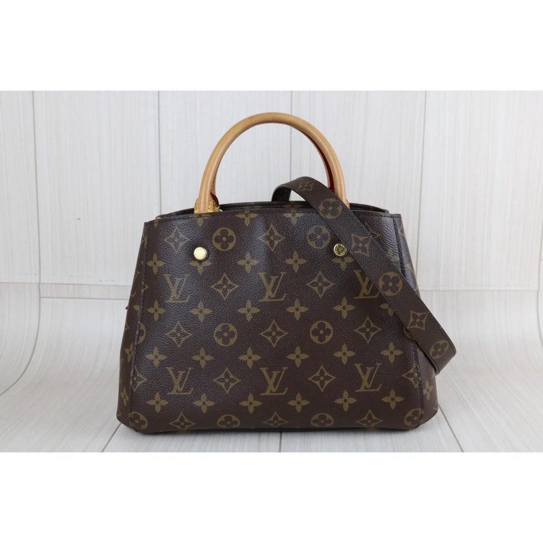 Include Entrupy Certificate of Authenticity｜Good ( Rank AB)｜ Louis Vuitton Monogram Montaigne BB Hand Bag Shoulder Bag｜X26051719