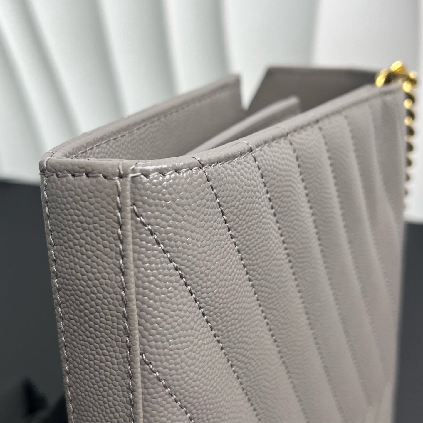 Saint Laurent YSL Caviar Skin Shoulder Bag