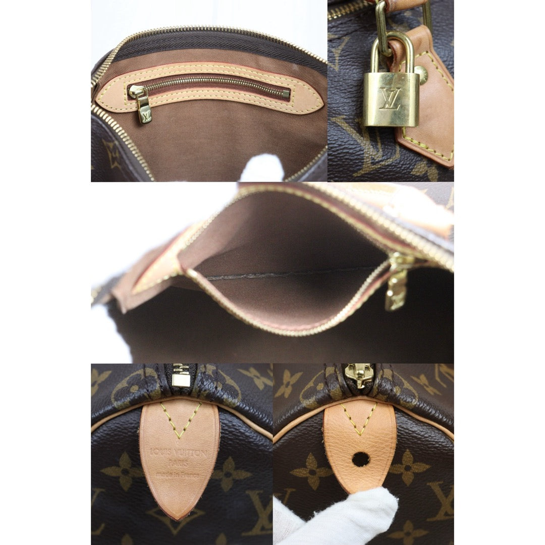 Include Entrupy Certificate of Authenticity｜Good ( Rank AB)｜ Louis Vuitton Monogram Speedy 25 Hand Bag IC Chips Model｜26042812