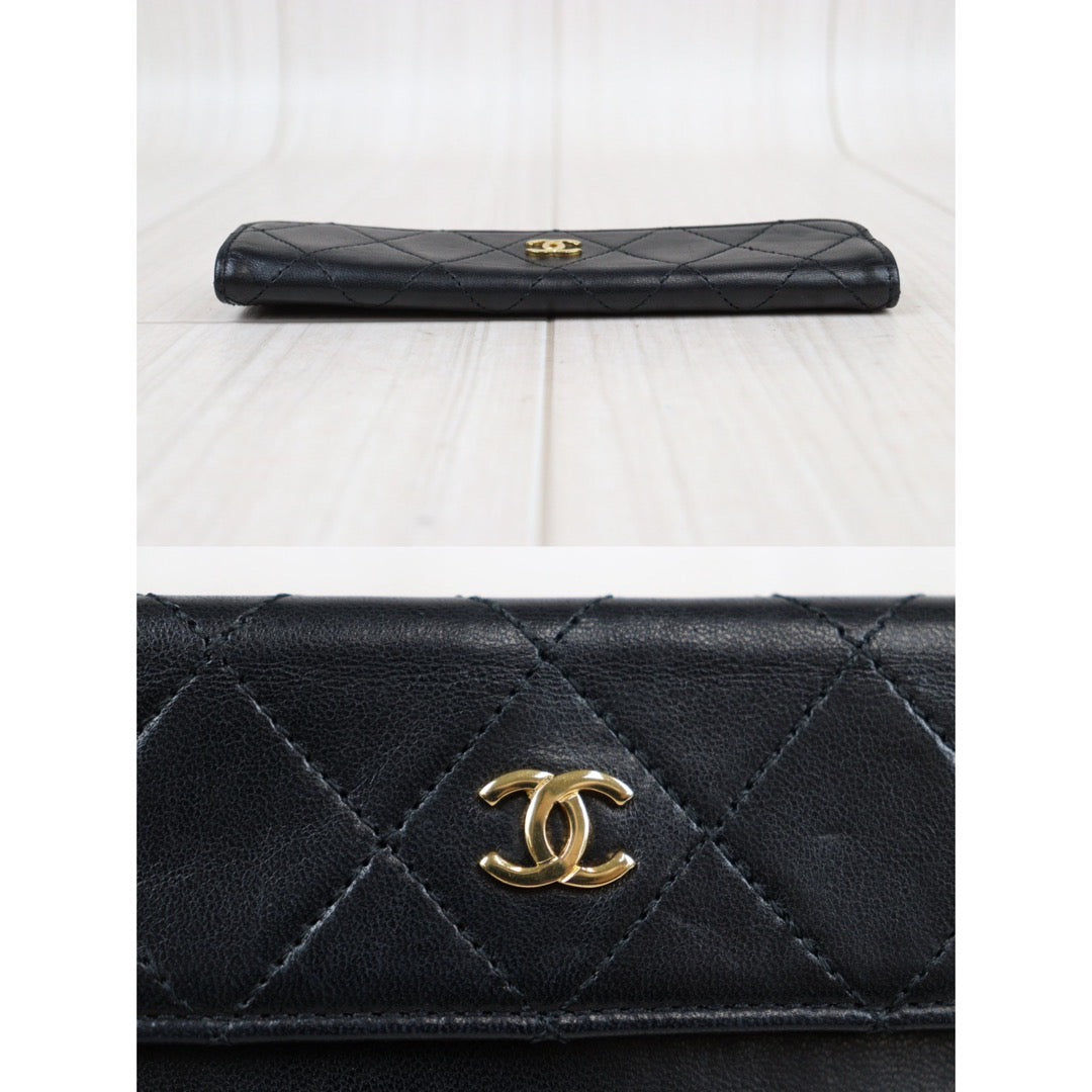 Rank A ｜ CHANEL Matrasse Lamb Skin Chain Shoulder Bag 25  Made In 1989～1991 Year ｜23121113