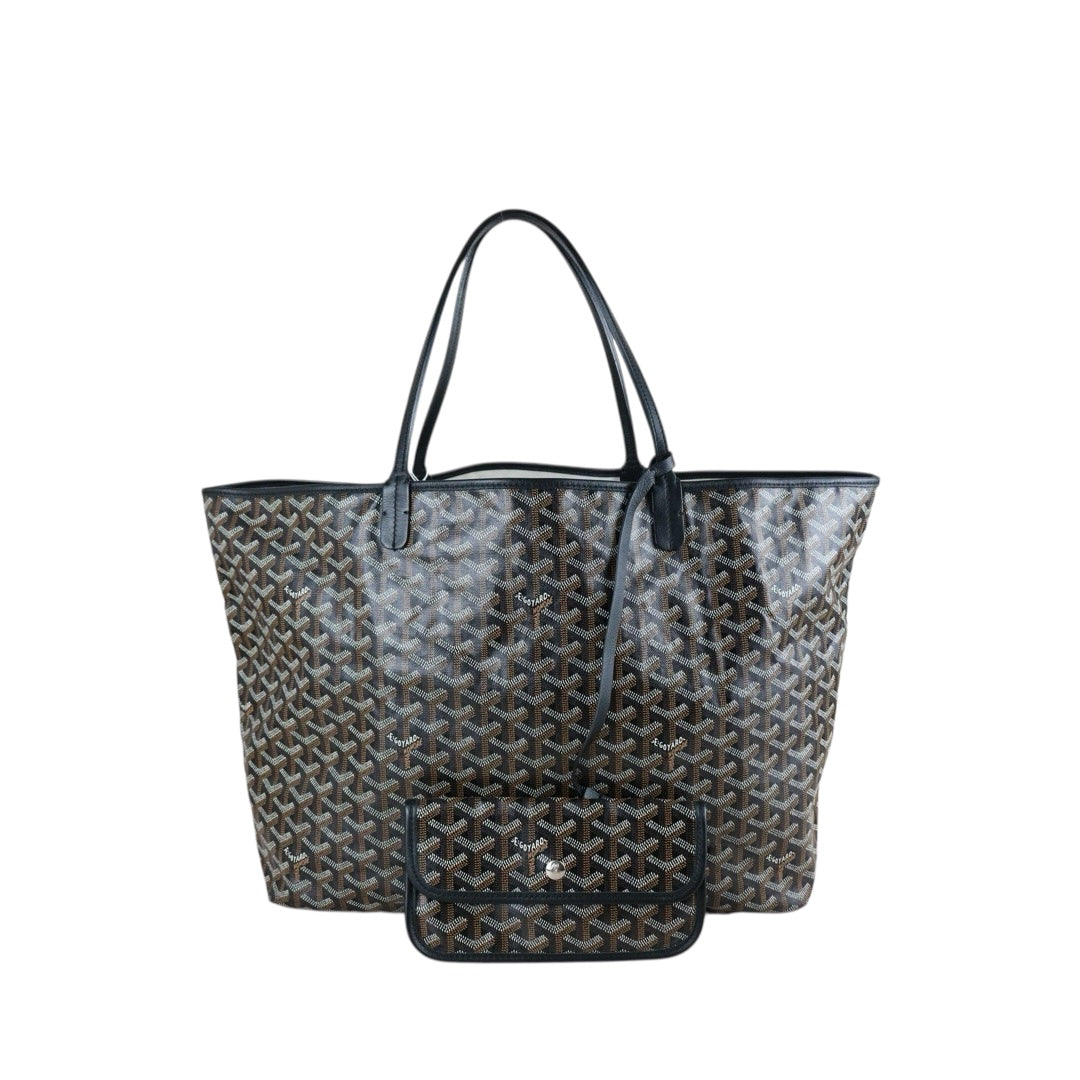 Very Good ( Rank A)｜ Goyard Saint-Louis GM Tote Bag Black｜S25070701