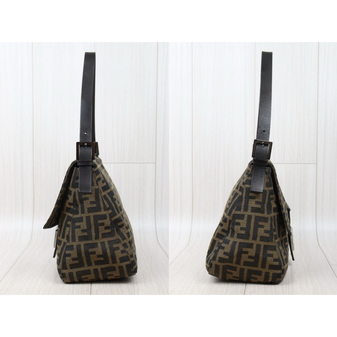 Good ( Rank AB)｜ FENDI Zucca Mamma Baguette Shoulder Bag ｜24112114