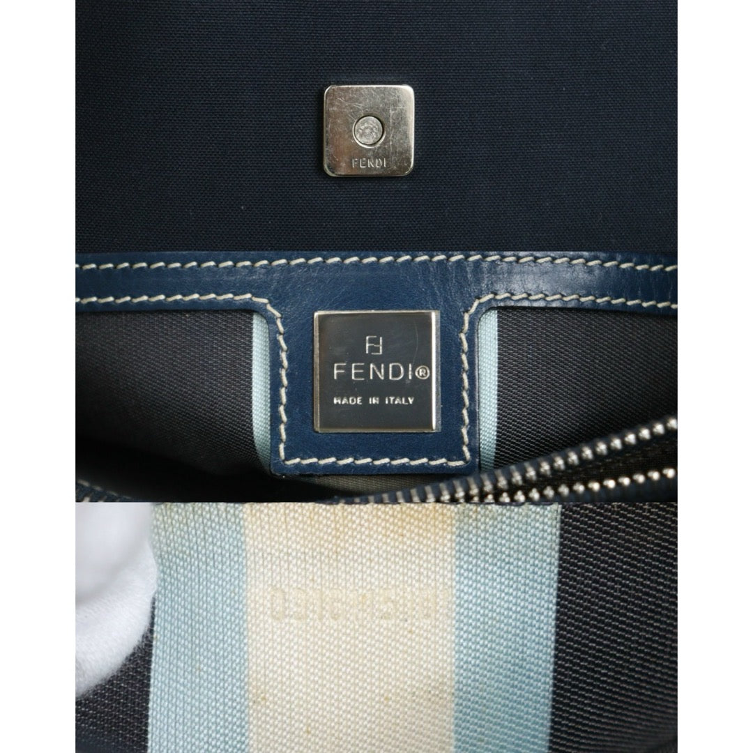 Include Entrupy Certificate of Authenticity｜Good ( Rank AB)｜  FENDI Denim  Shoulder Bag  ｜26082105
