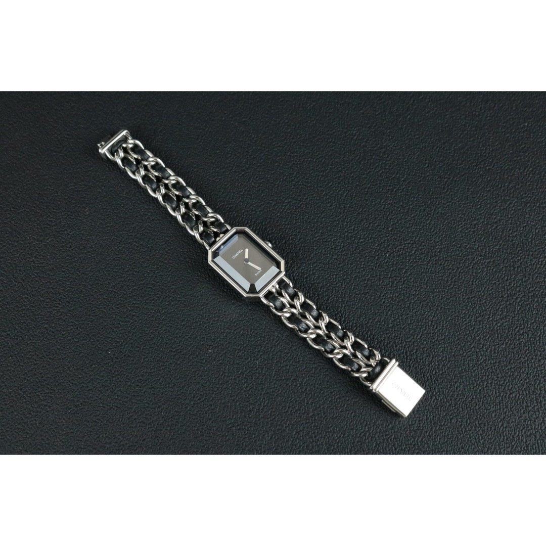 Very Good ( Rank A) ｜ CHANEL Premiere Watch S Size Black Silver｜W25091010
