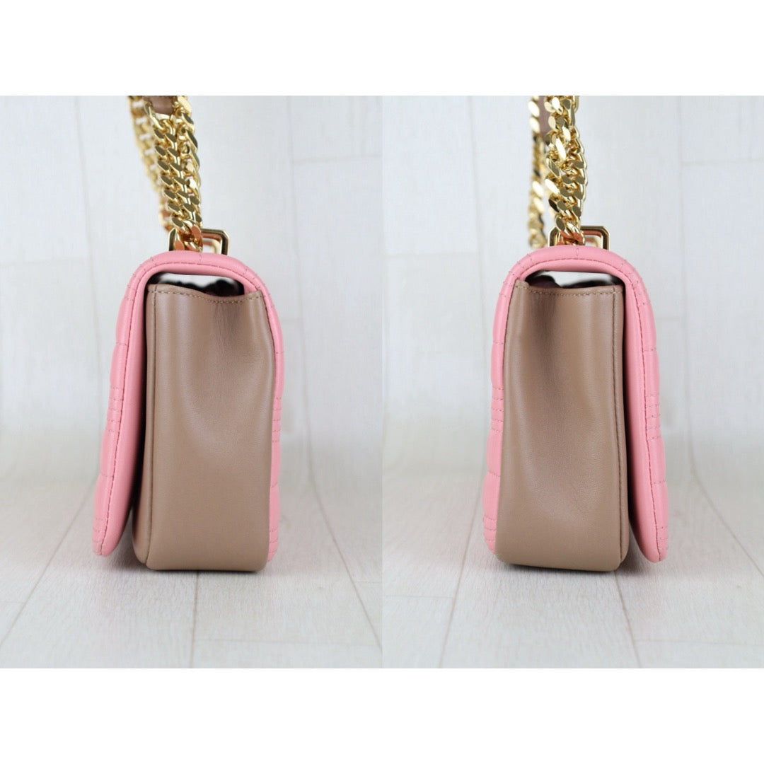 Very Good ( Rank A)｜BURBERRY Matrasse Chain Lola Shoulder Bag Pink ｜H25063011