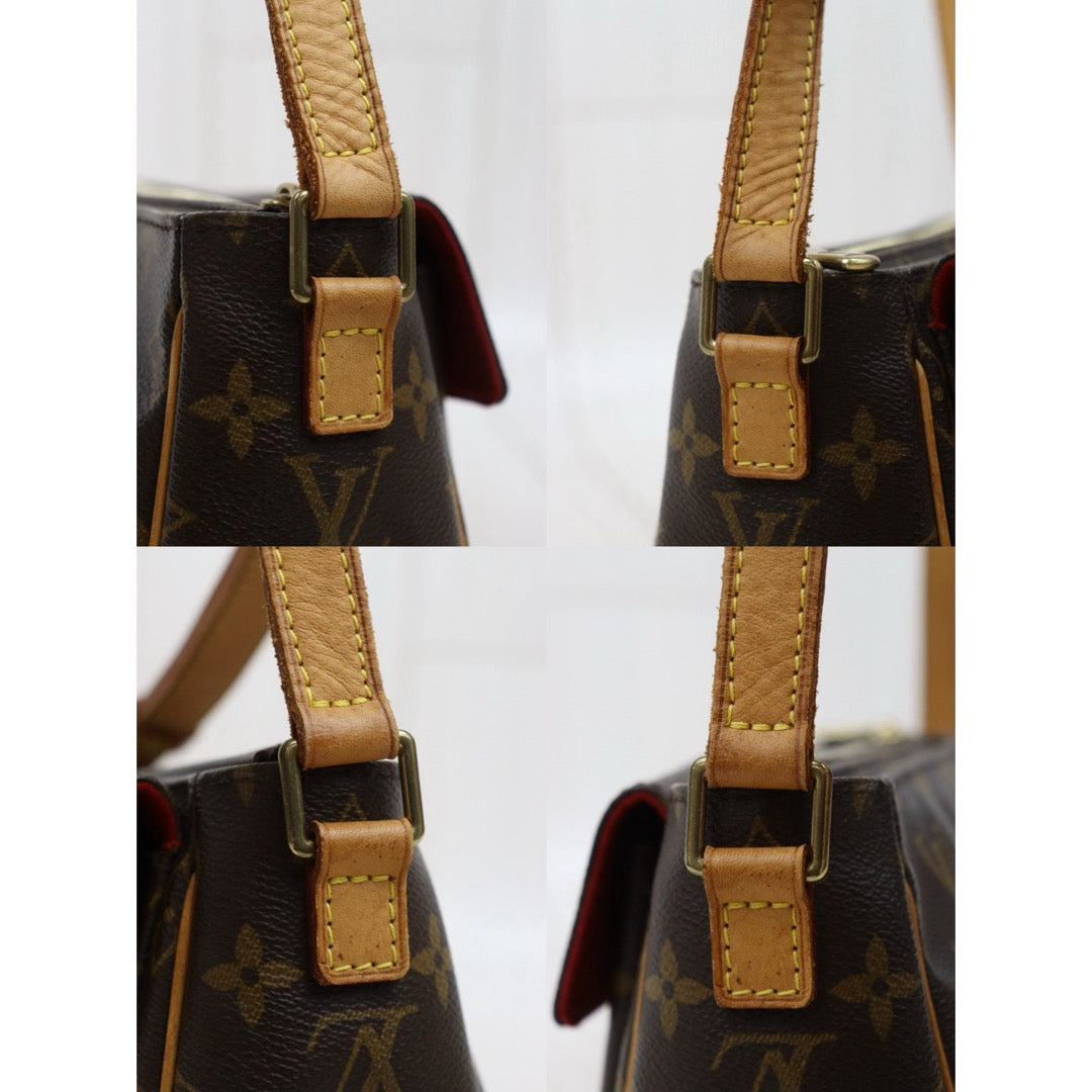 Include Entrupy Certificate of Authenticity｜Fair ( Rank B)｜Louis Vuitton Monogram Viva cite PM  Shoulder Bag｜26040809