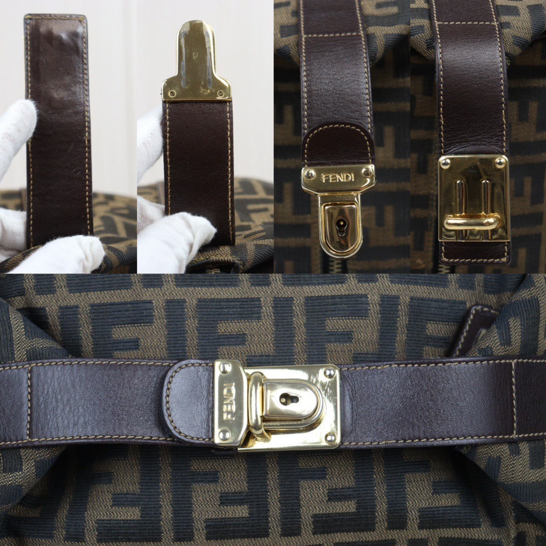 Rank A ｜ FENDI Zucca Handbag GM｜24041115