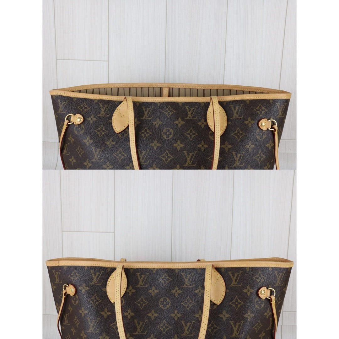 Include Entrupy Certificate of Authenticity｜Good ( Rank AB)｜ Louis Vuitton Monogram Neverful MM ShoulderBag With Pouch  ｜S26030807