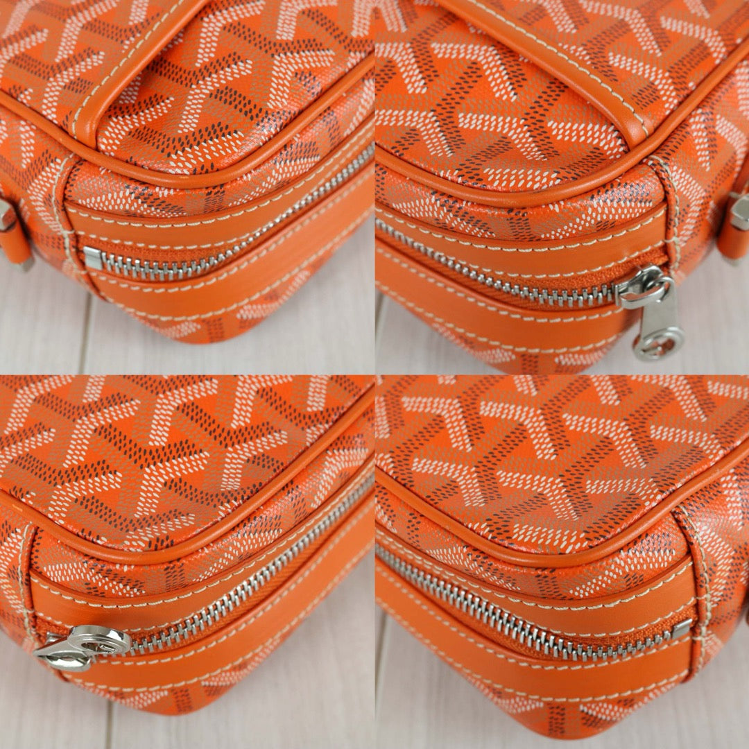 Very Good ( Rank A) ｜ Goyard Cap Vert Shoulder Bag Orange｜X25120602