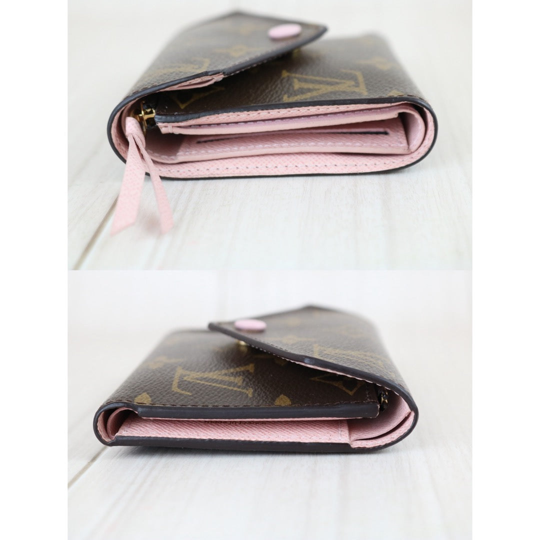 Include Entrupy Certificate of Authenticity｜Good ( Rank AB)｜ Louis Vuitton Monogram Ariane Wallet Rose Ballerine｜S26090734