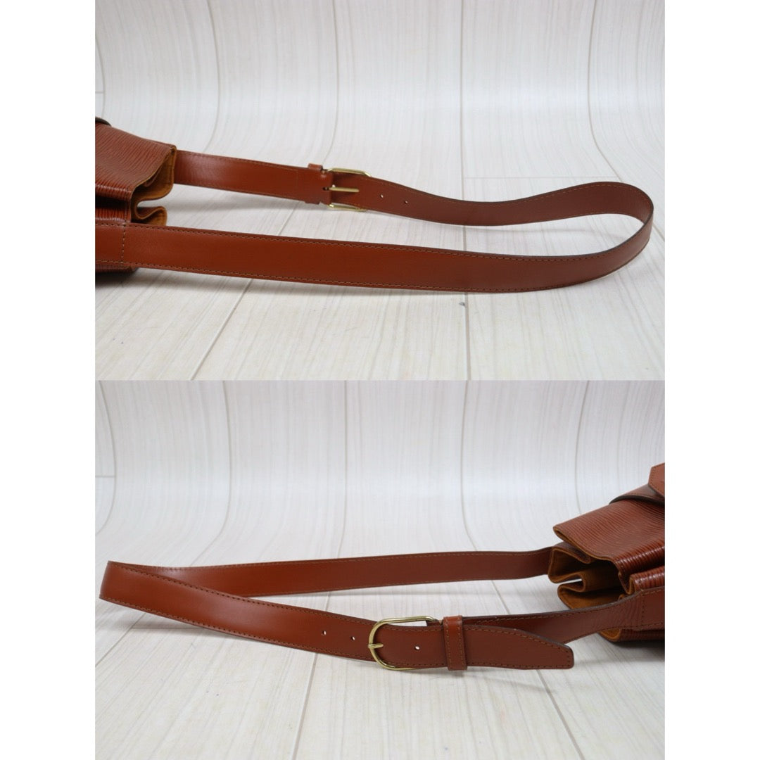 Include Entrupy Certificate of Authenticity｜Very Good ( Rank A)｜ Louis Vuitton Epi Sack de Paul Shoulder Bag Caramel｜26060801