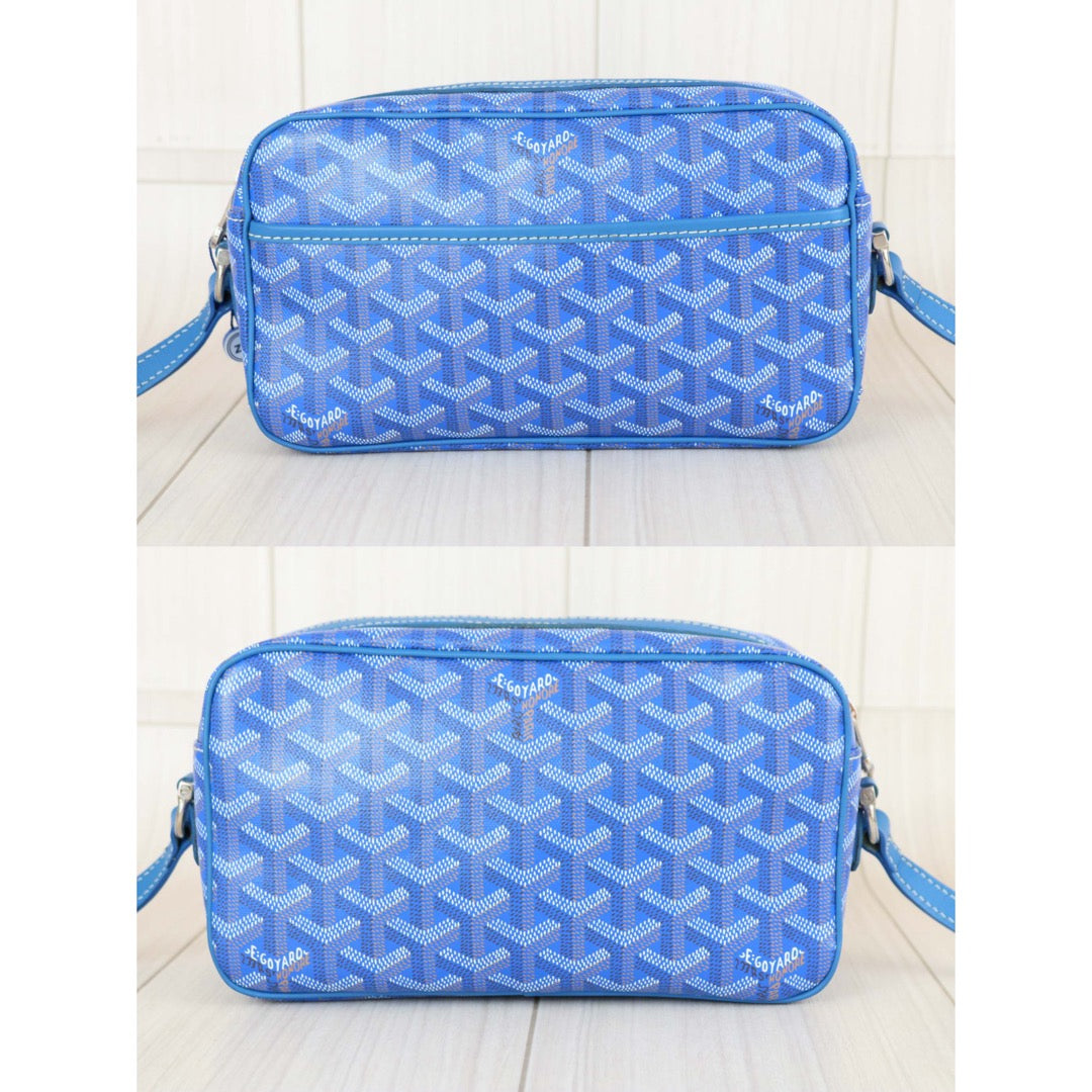 Very Good ( Rank A) ｜ Goyard Cap Vert Shoulder Bag Blue｜X25120603