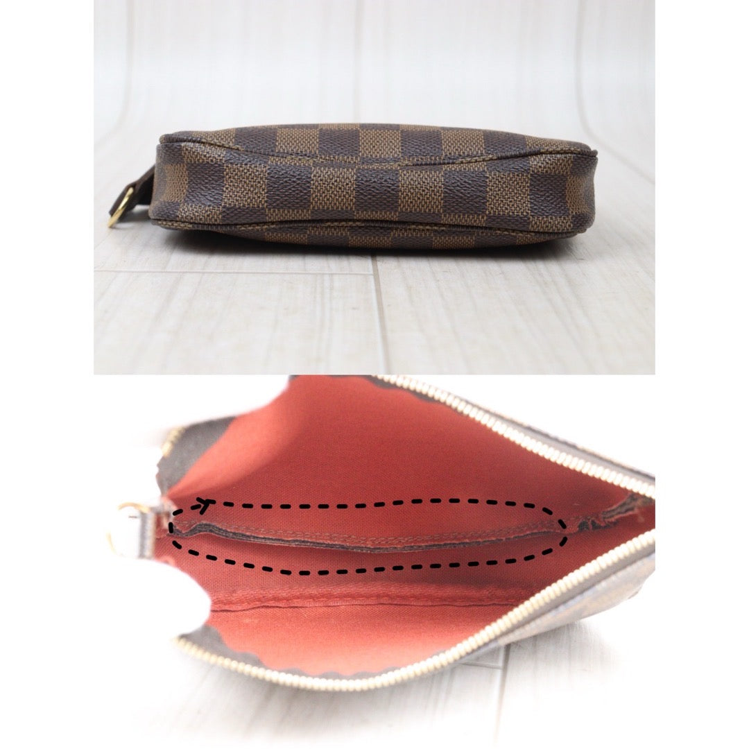 Rank AB｜LV Damier Male Handbag With Pouch｜24070414