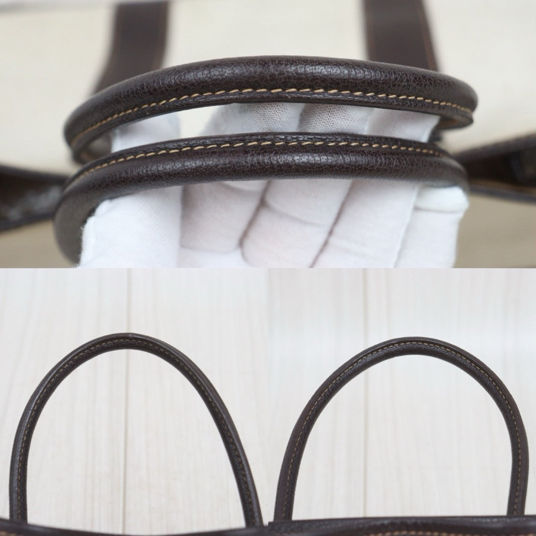 Good ( Rank AB)｜ HERMES Garden Party TPM Handbag □H Stamp Made In 2004 Year｜25091009