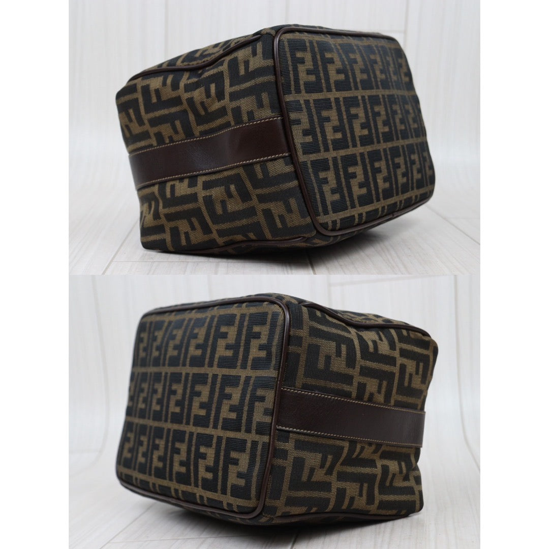 Rank A ｜ FENDI Zucca Handbag GM｜24041115