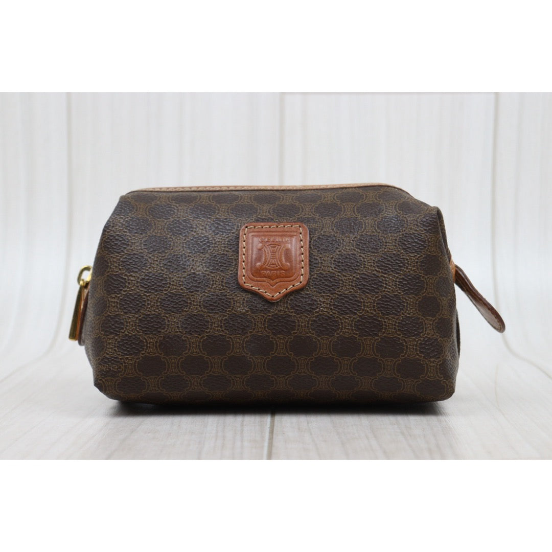 Good ( Rank AB)｜ CELINE Macadam Mini Pouch ｜25051511