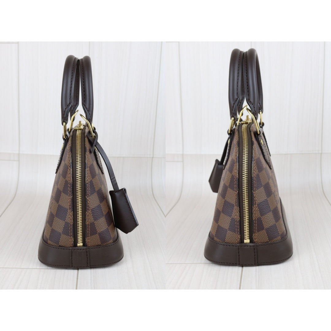 Include Entrupy Certificate of Authenticity｜Good ( Rank AB)｜Louis Vuitton Damier Alma BB HandBag Shoulder Bag IC Chips Model｜X26100704