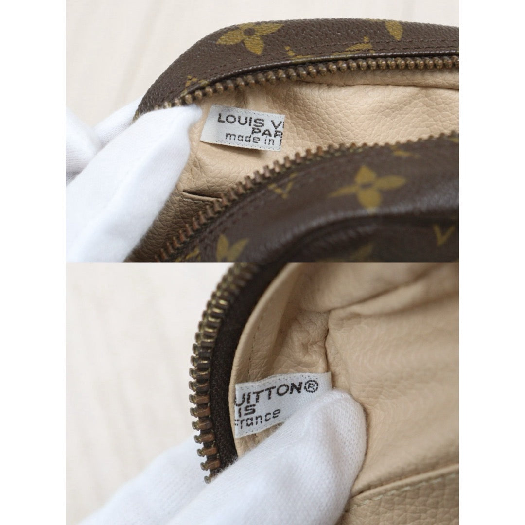 Include Entrupy Certificate of Authenticity｜Good ( Rank AB)｜ Louis Vuitton Truth Toilet 23 Monogram Makeup Pouch｜26082103