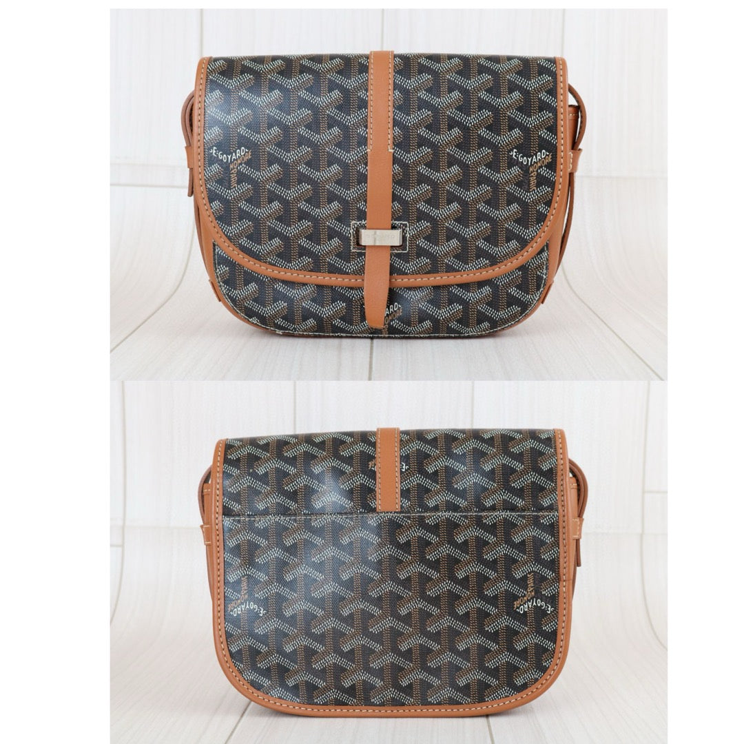 Good ( Rank AB)｜ Goyard Belvedere Shoulder Bag Brown｜S24112101