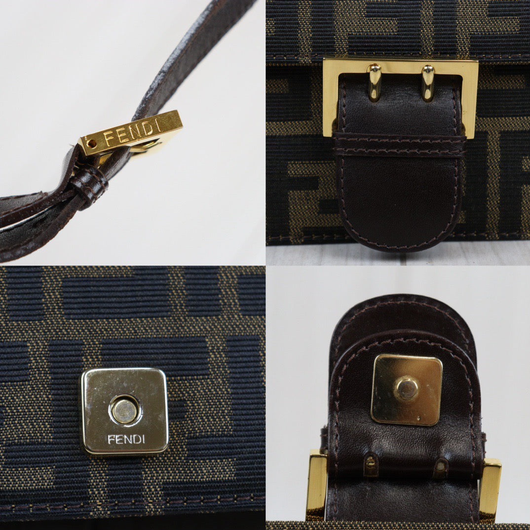 Rank A ｜ FENDI Zucca Shoulder Bag ｜23121606