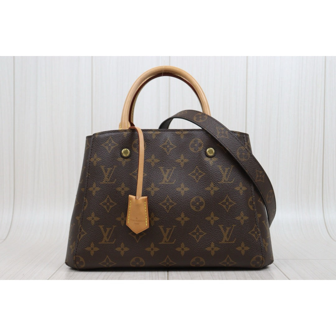 Very Good ( Rank A)｜ LV Monogram Montaigne BB Hand Bag Shoulder Bag｜25111410