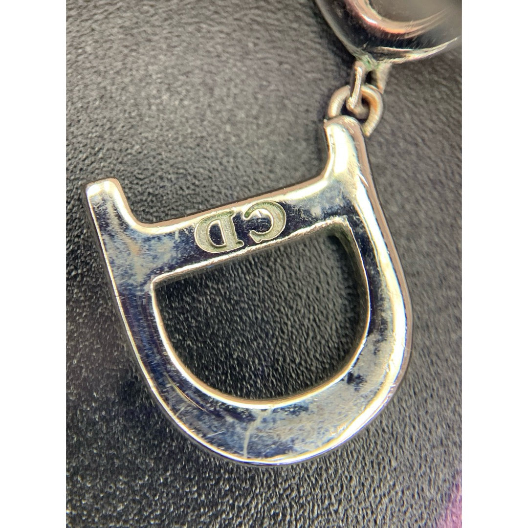 Very Good ( Rank A)｜ Dior CD Earring Silver｜V25071012