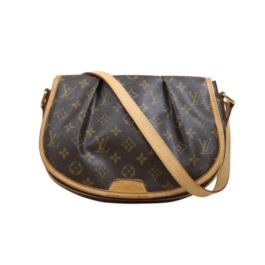 Include Entrupy Certificate of Authenticity｜Good ( Rank AB)｜Louis Vuitton Monogram Menilmoutant ShoulderBag PM｜26020601