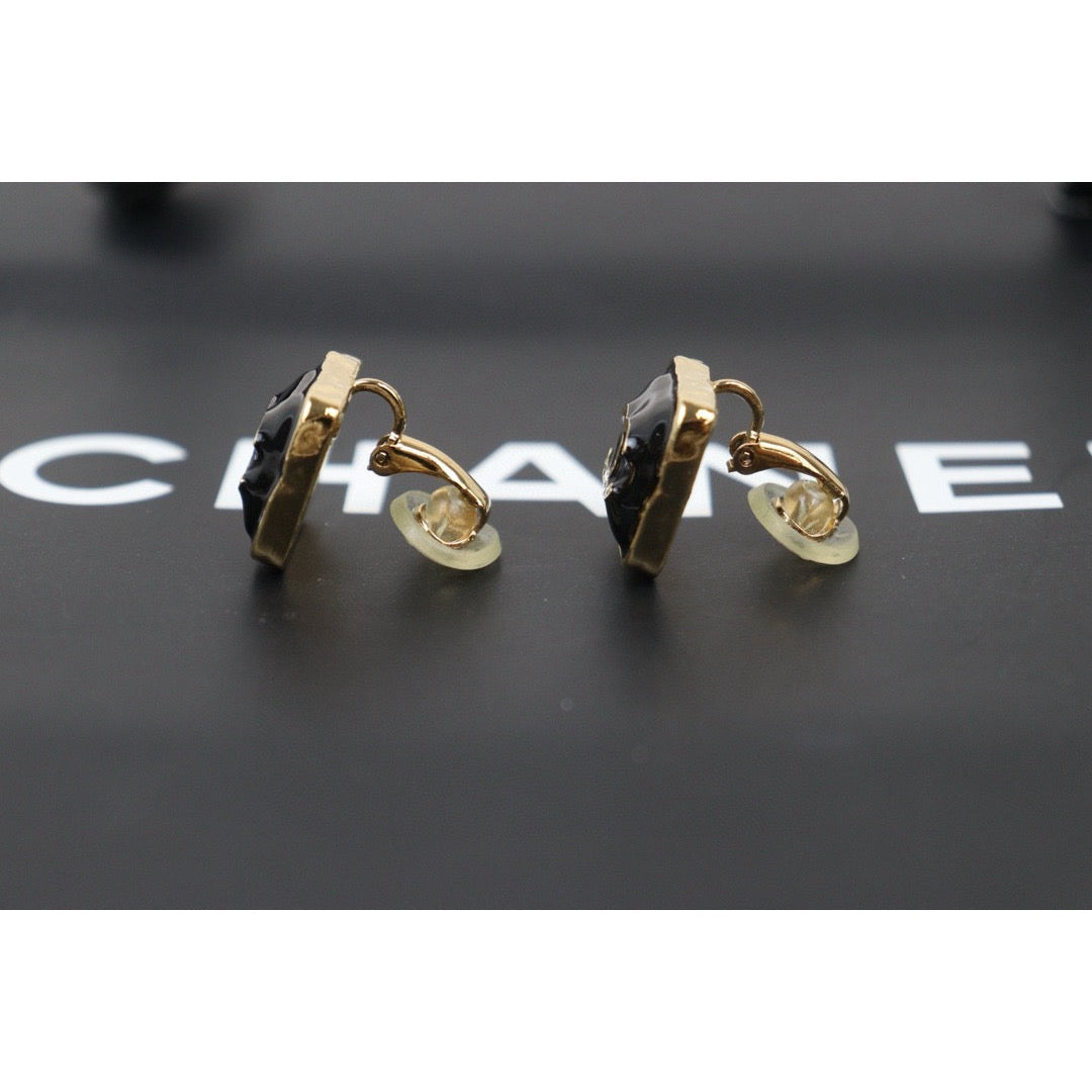 Very Good ( Rank A)｜CHANEL COCO Mark Sugar cube Earrings ｜P24110118