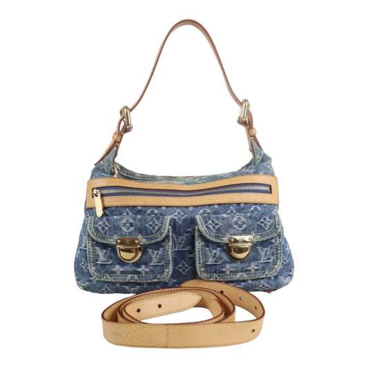 Rank AB ｜ LV Monogram Denim Buggy PM Shoulder Bag  ｜23090101