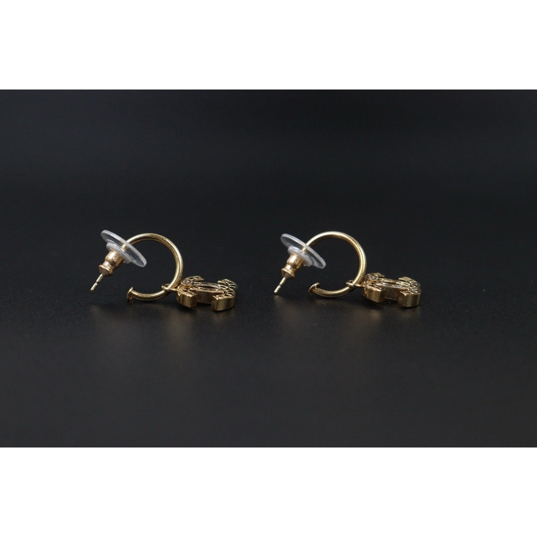 Very Good ( Rank A) ｜CHANEL COCO Earrings 18k Gold Plated ｜24103123