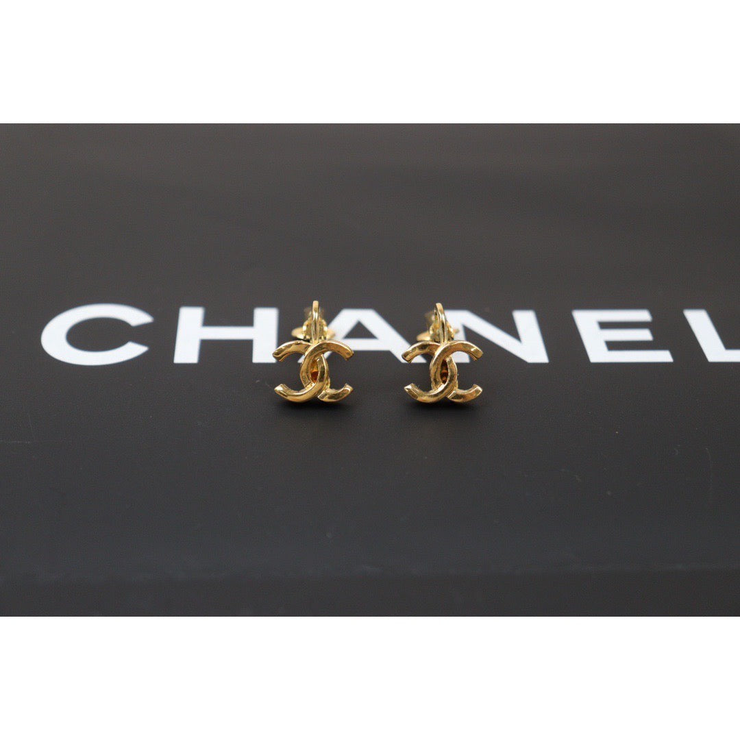 Rank A ｜CHANEL COCO Earrings 18k Gold Plated ｜24050628