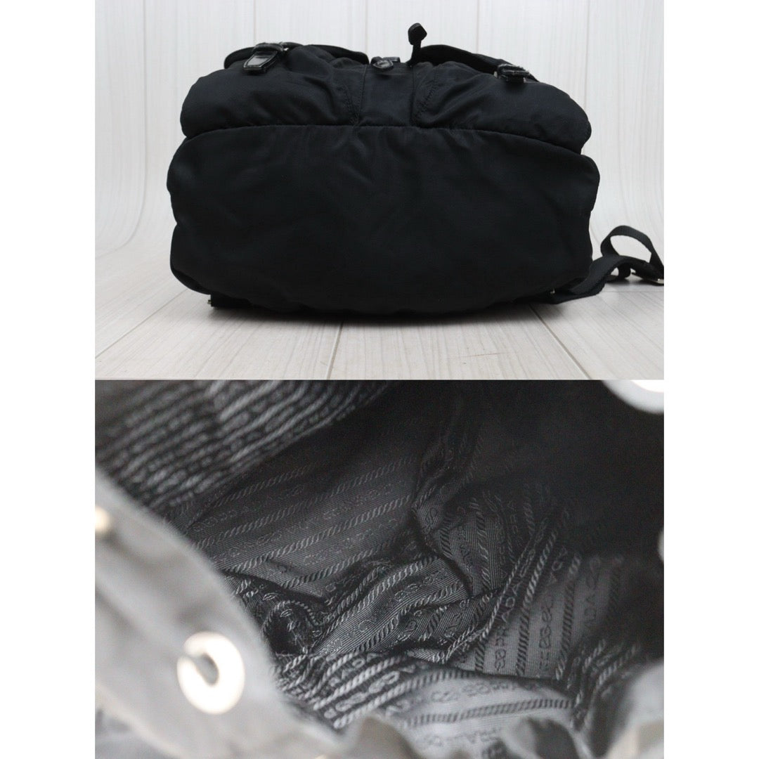 Good ( Rank AB)｜Prada Nylon Backpack Medium Black｜25100603