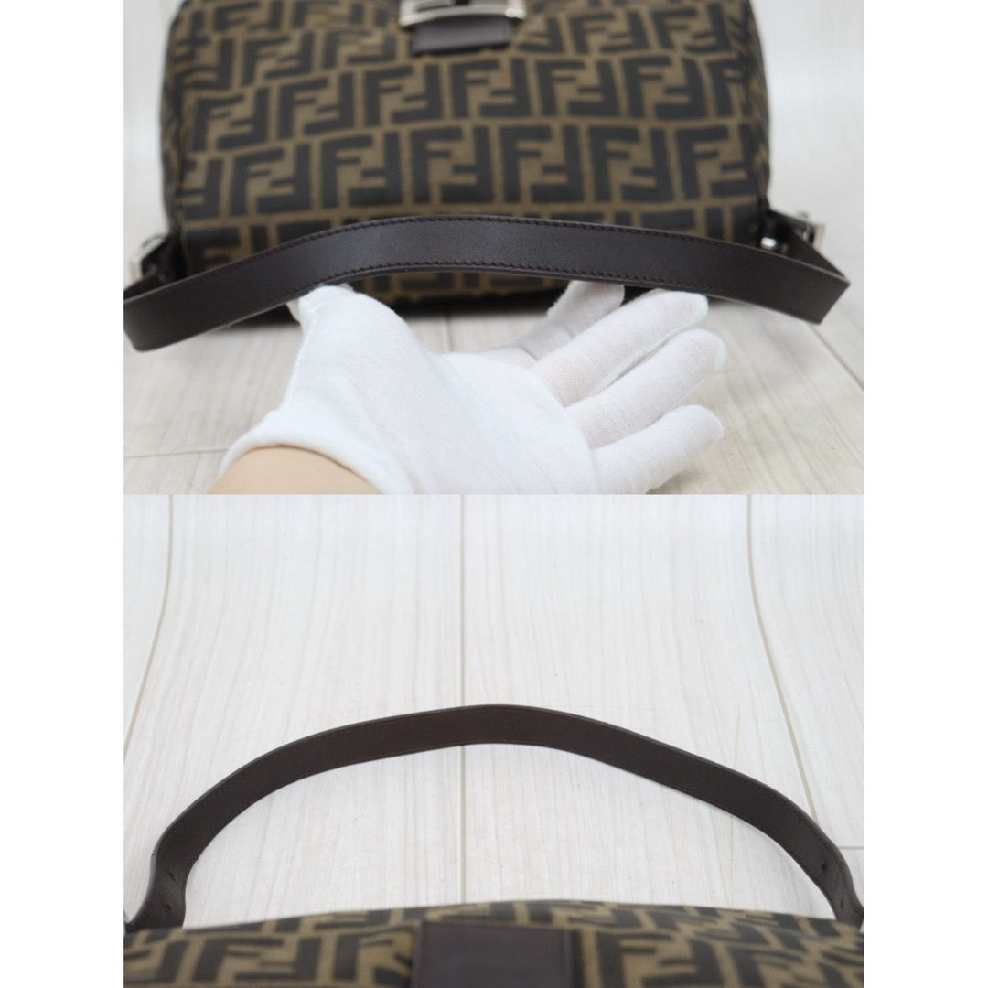 Good ( Rank AB)｜ FENDI Zucca Mamma Baguette Shoulder Bag｜25082206