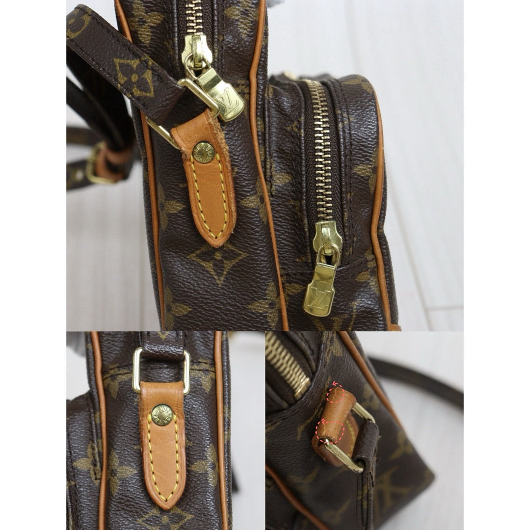 Include Entrupy Certificate of Authenticity｜Good ( Rank AB)｜ Louis Vuitton Monogram Amazon Shoulder Bag｜26032305