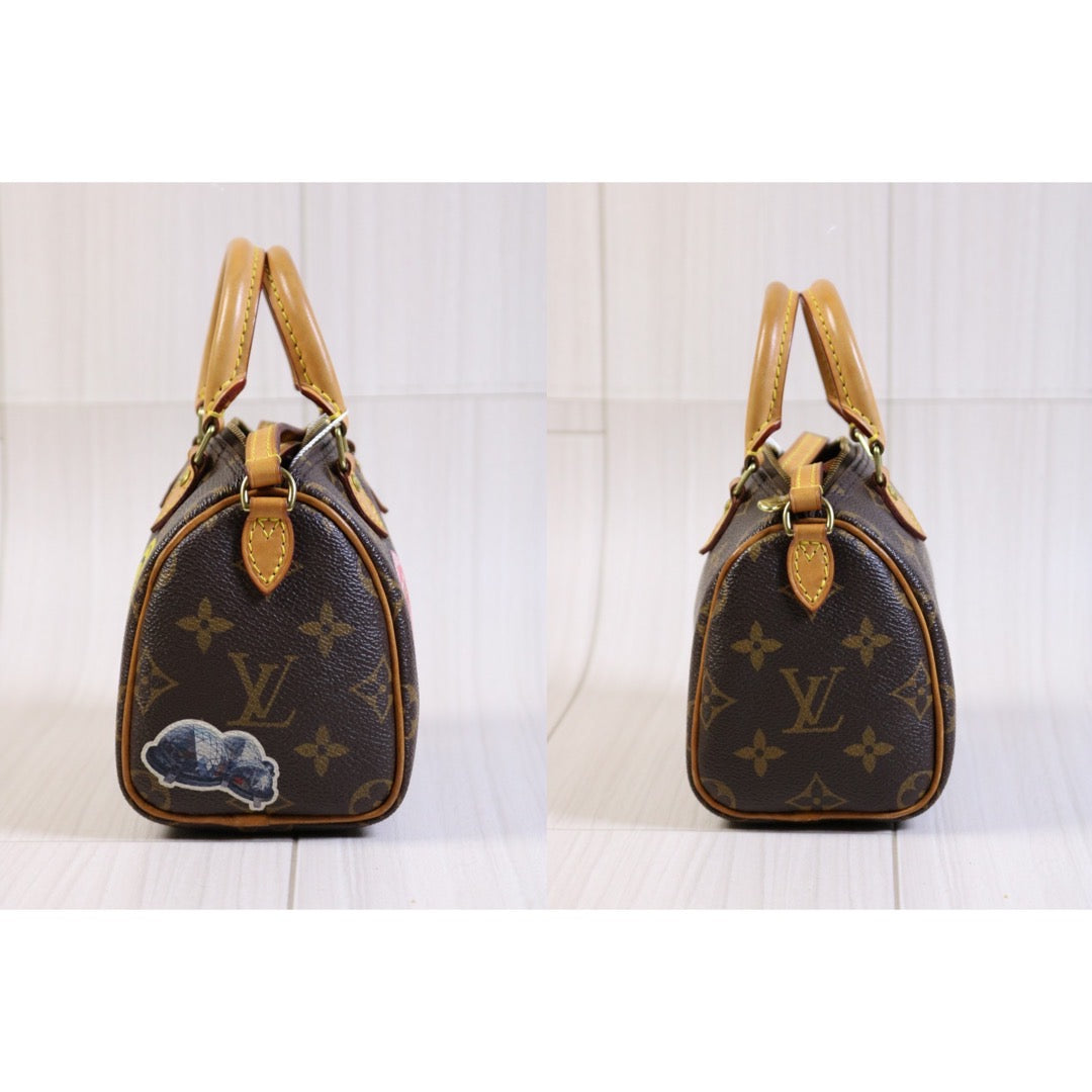Rank AB ｜LV Monogram Nano Speedy  Shoulder Bag｜S24040403
