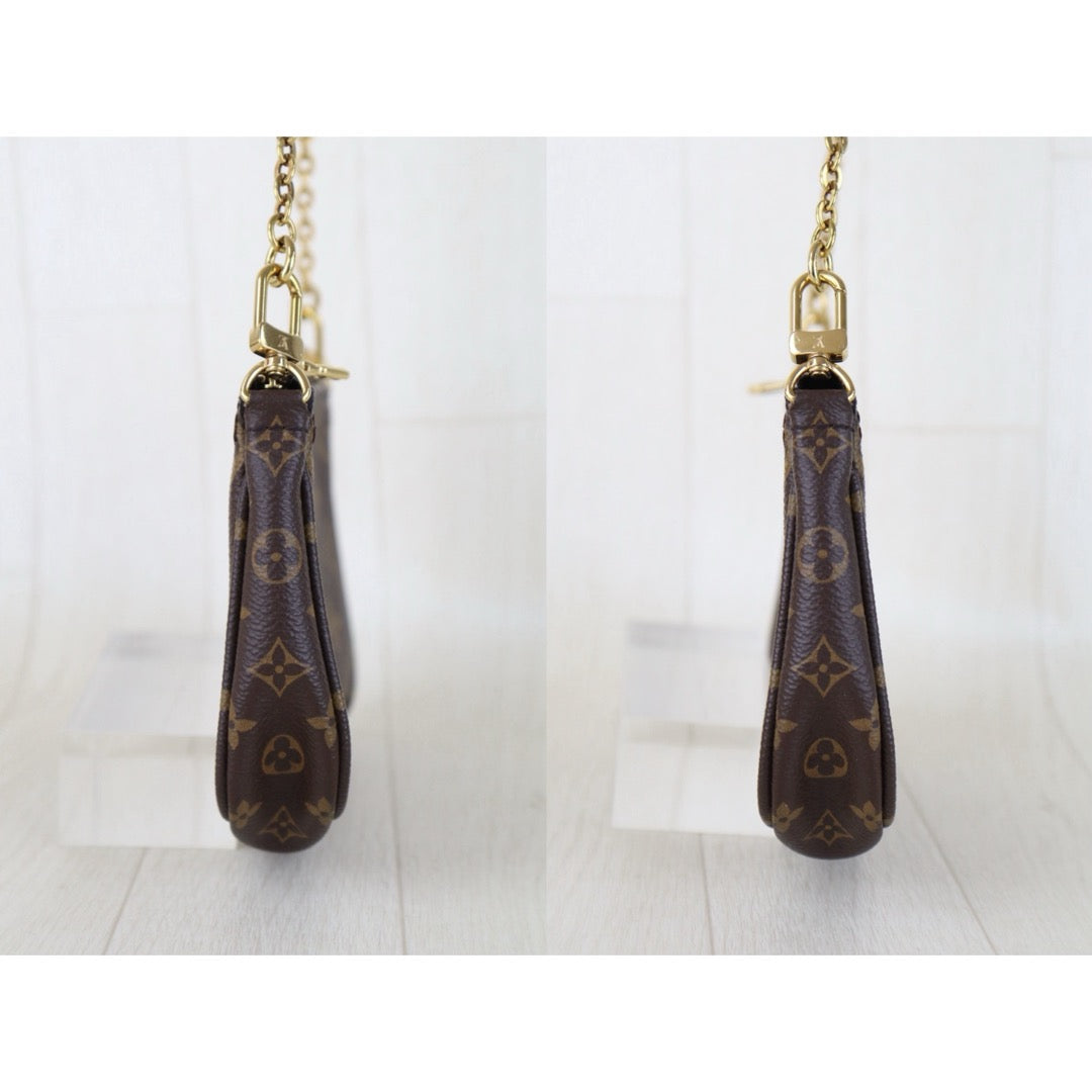 Include Entrupy Certificate of Authenticity｜Very Good ( Rank A)｜Louis Vuitton Monogram Multiti Pochette Accessoire  IC Chips Model ｜S26030810