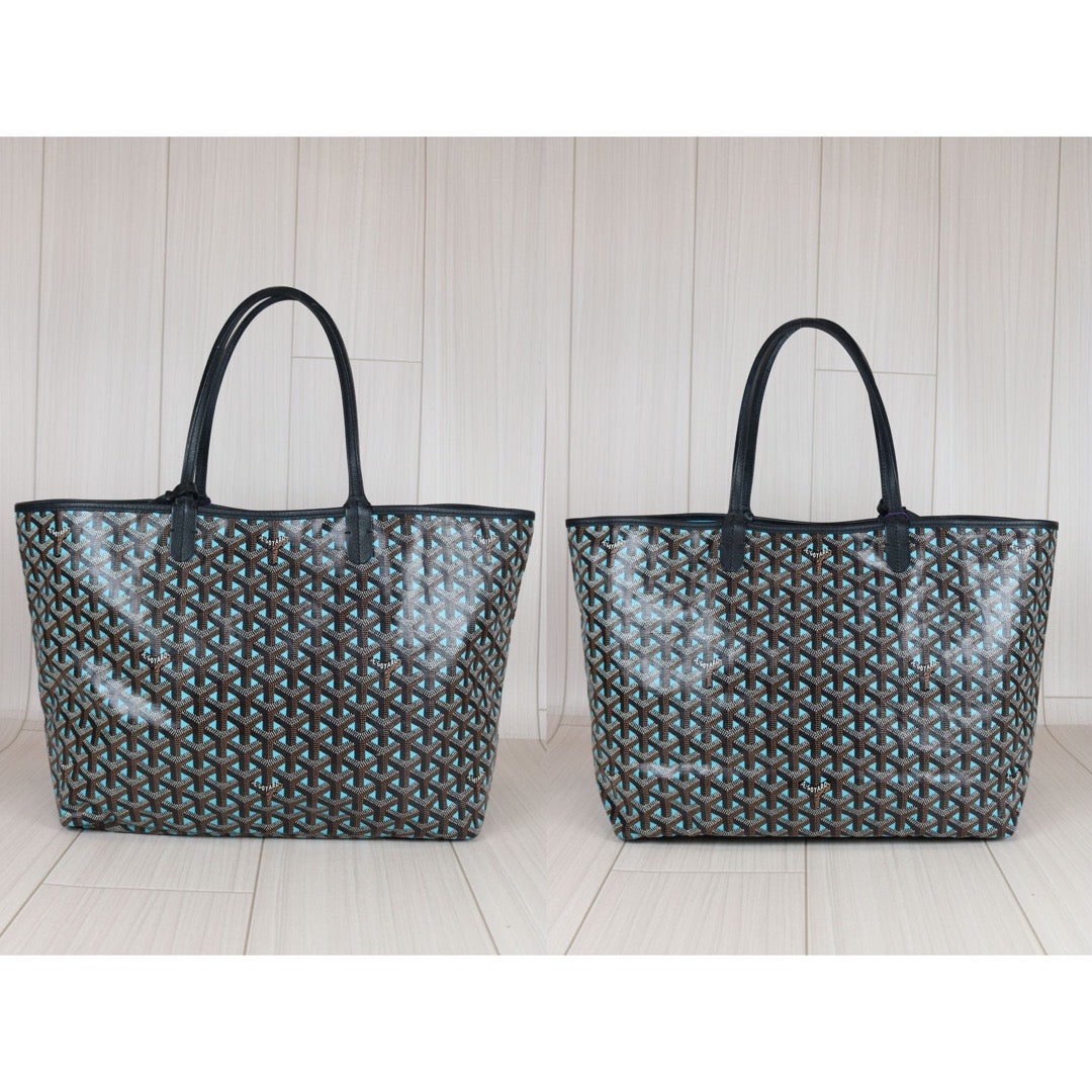 Very Good ( Rank A) ｜ Goyard Saint-Louis PM Tote Bag Green｜S24073102