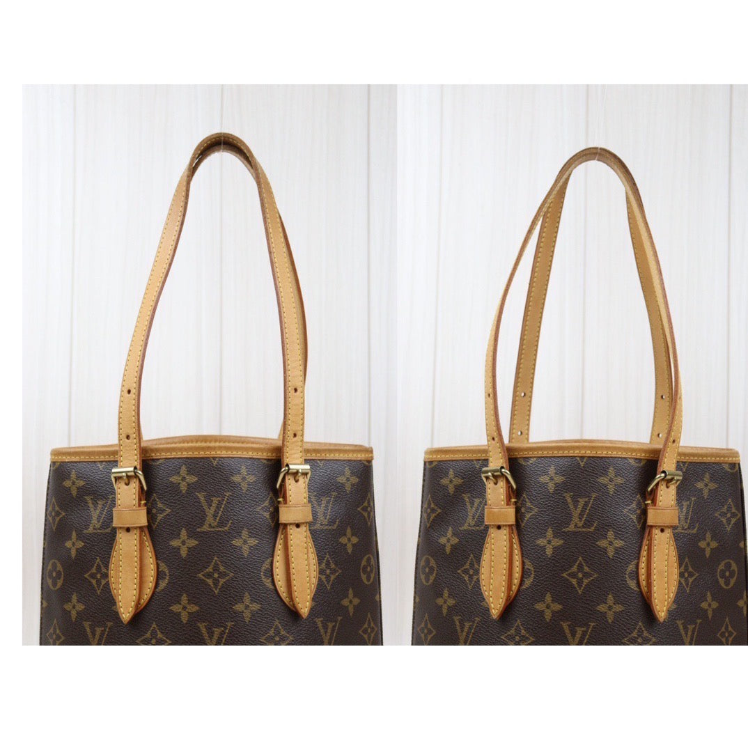 Rank AB ｜ LV Monogram Petit Bucket PM Tote Bag ｜24040410