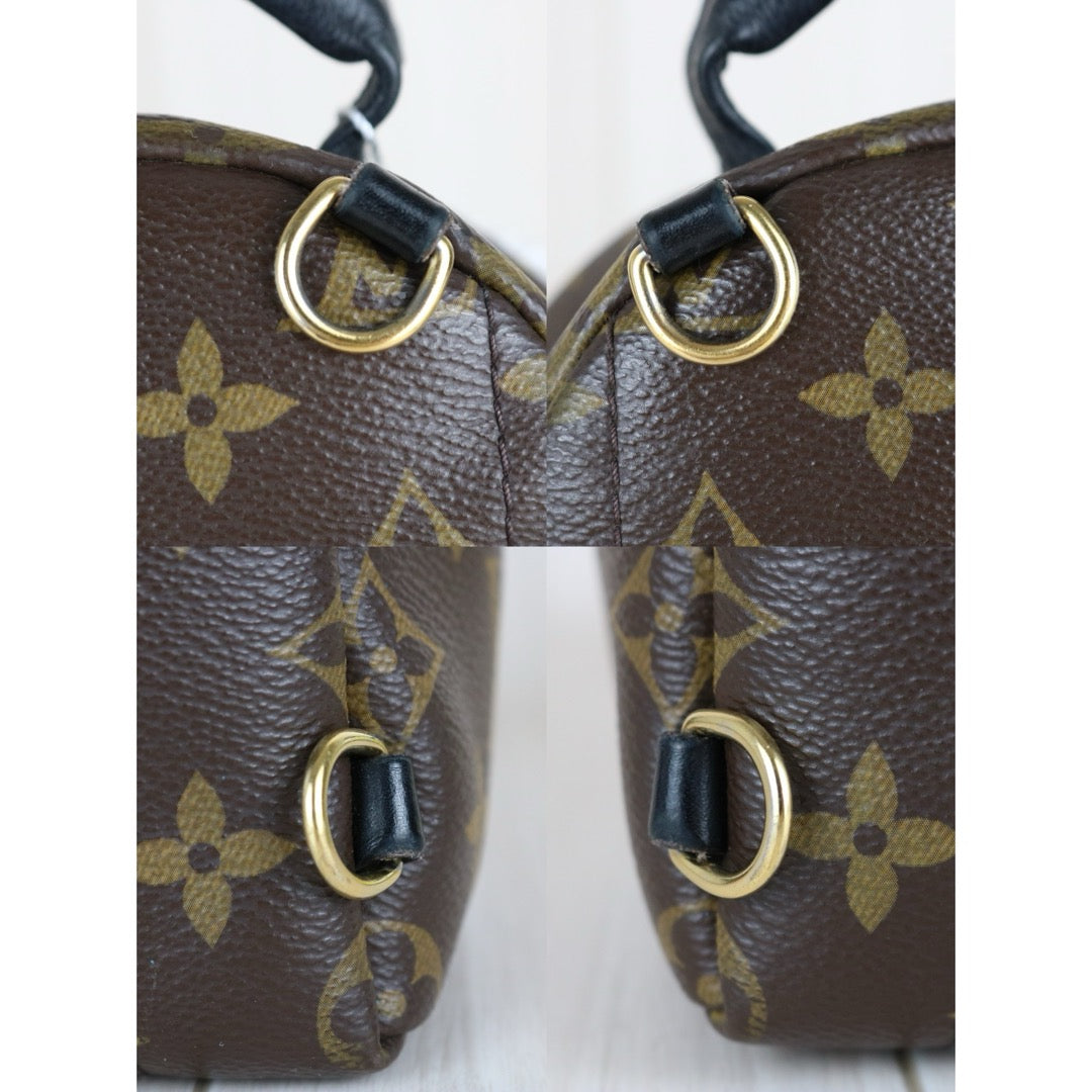 Good ( Rank AB)｜  LV Monogram Coated Canvas Mini Palm Springs Backpack IC Chips Model｜W25102311