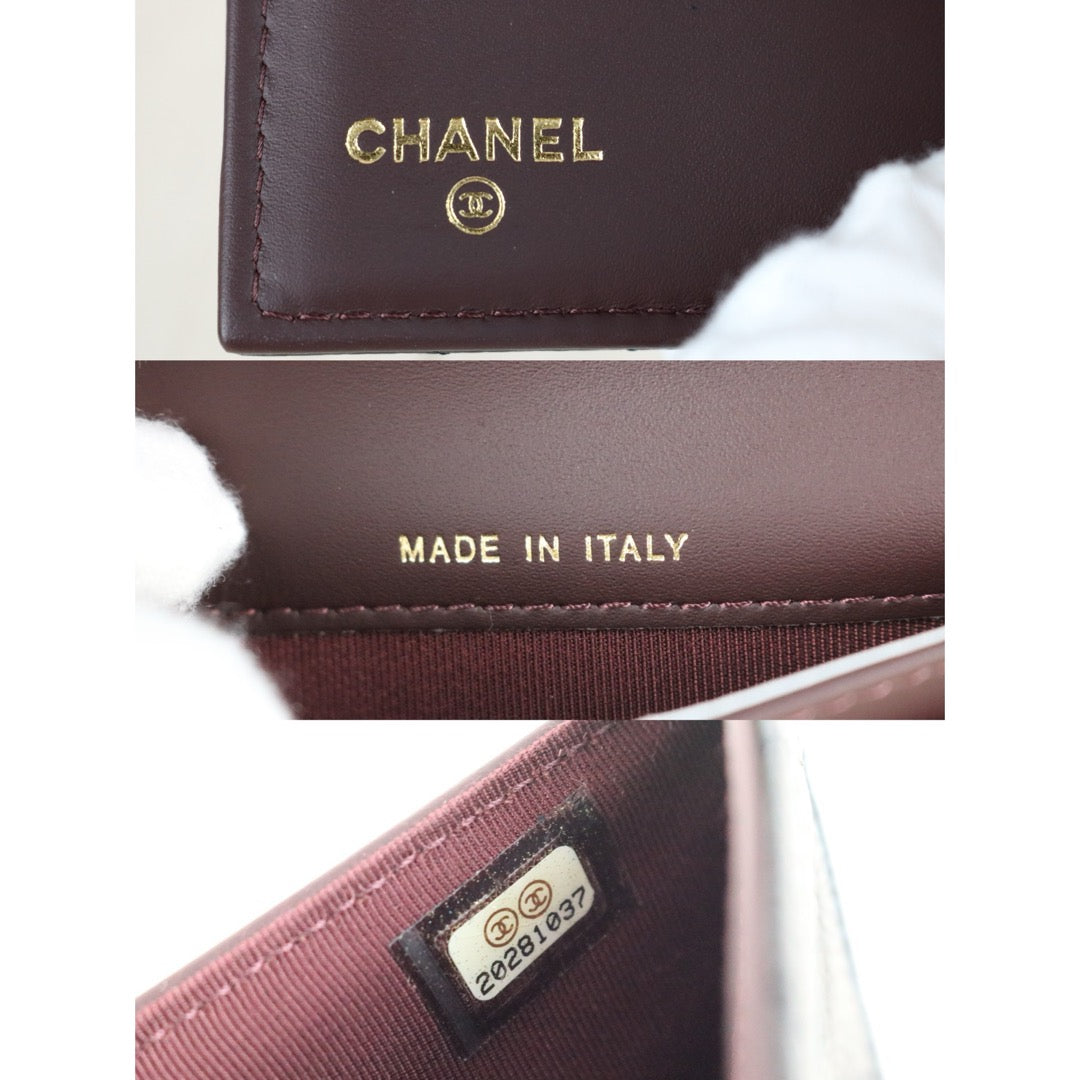 Excellent（Rank SA）｜Full Set CHANEL Caviar Skin Black Long Wallet Made In 2014- 2015Year｜X25092701