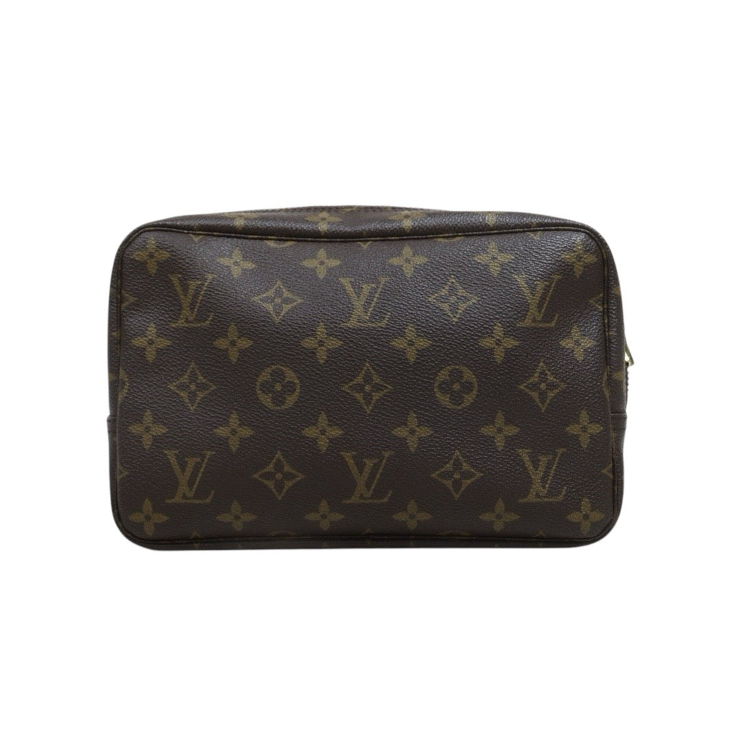 Include Entrupy Certificate of Authenticity｜Good ( Rank AB)｜ Louis Vuitton Truth Toilet 23 Monogram Makeup Pouch｜26082103