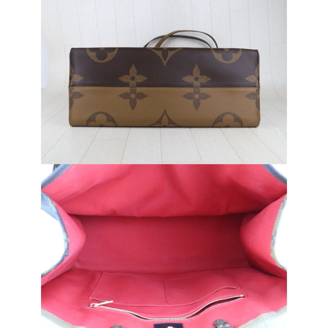 Fair ( Rank B)｜ LV Monogram ON THE GO Hand Bag Shoulder Bag GM ｜H25063006