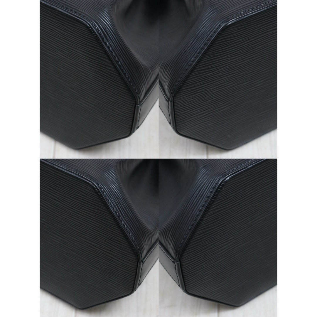 Include Entrupy Certificate of Authenticity｜Very Good ( Rank A)｜ Louis Vuitton Epi Sack de Paul Shoulder Bag Black｜26051802