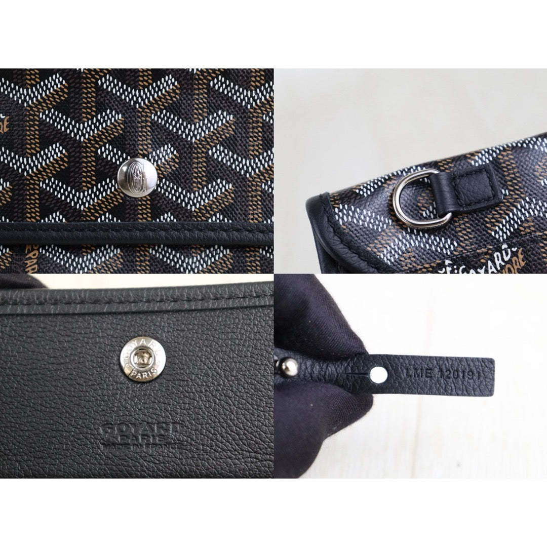 Very Good ( Rank A)｜ Goyard Saint-Louis GM Tote Bag Black｜H25052611