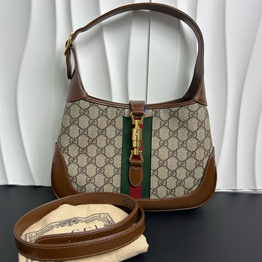 Very Good ( Rank A) ｜ GUCCI Monogram Jackie 1961 Handbag Shoulder Bag