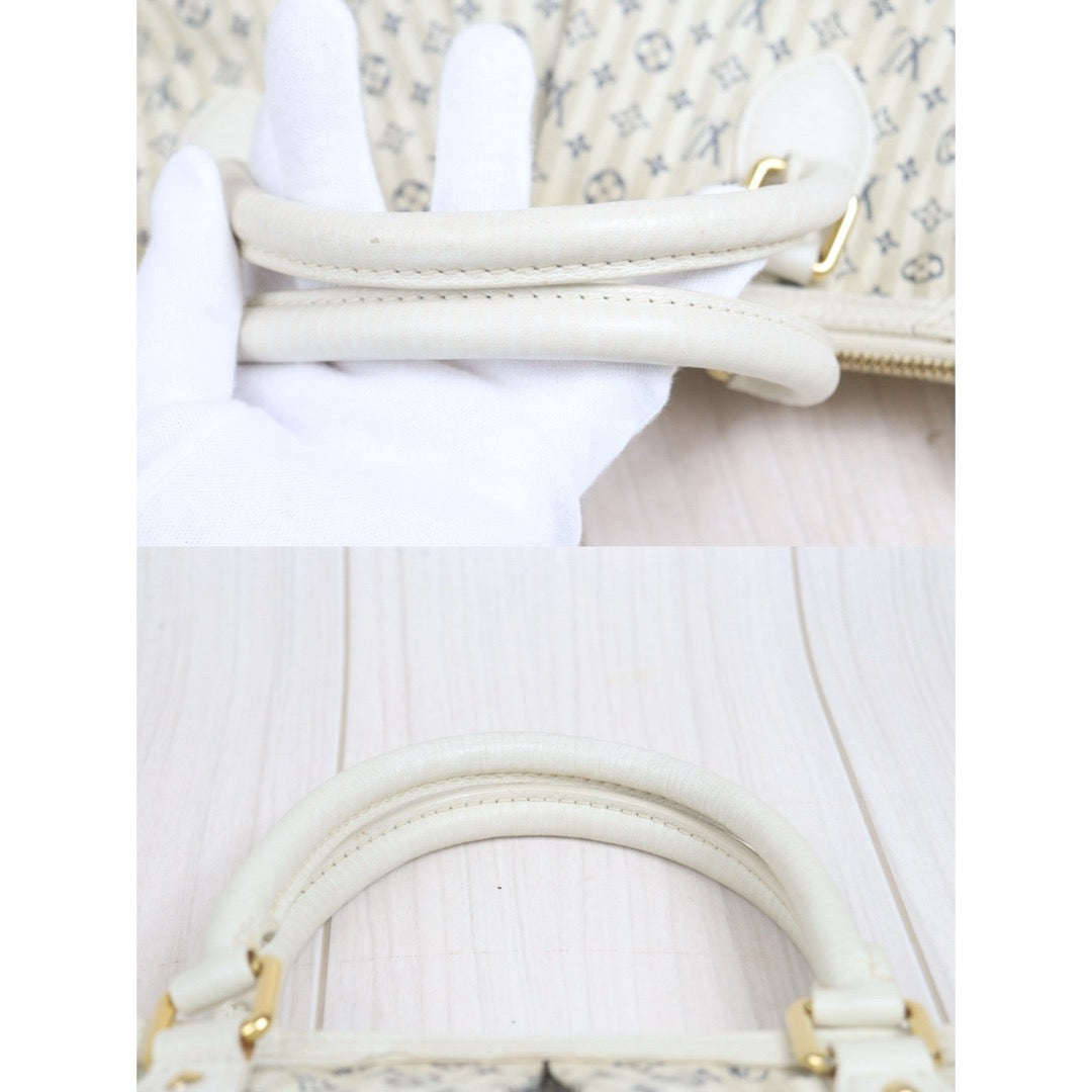 Include Entrupy Certificate of Authenticity｜Good ( Rank AB)｜Louis Vuitton Monogram Mini Lin Croisette Marina Hand Bag  ShoulderBag｜26091801