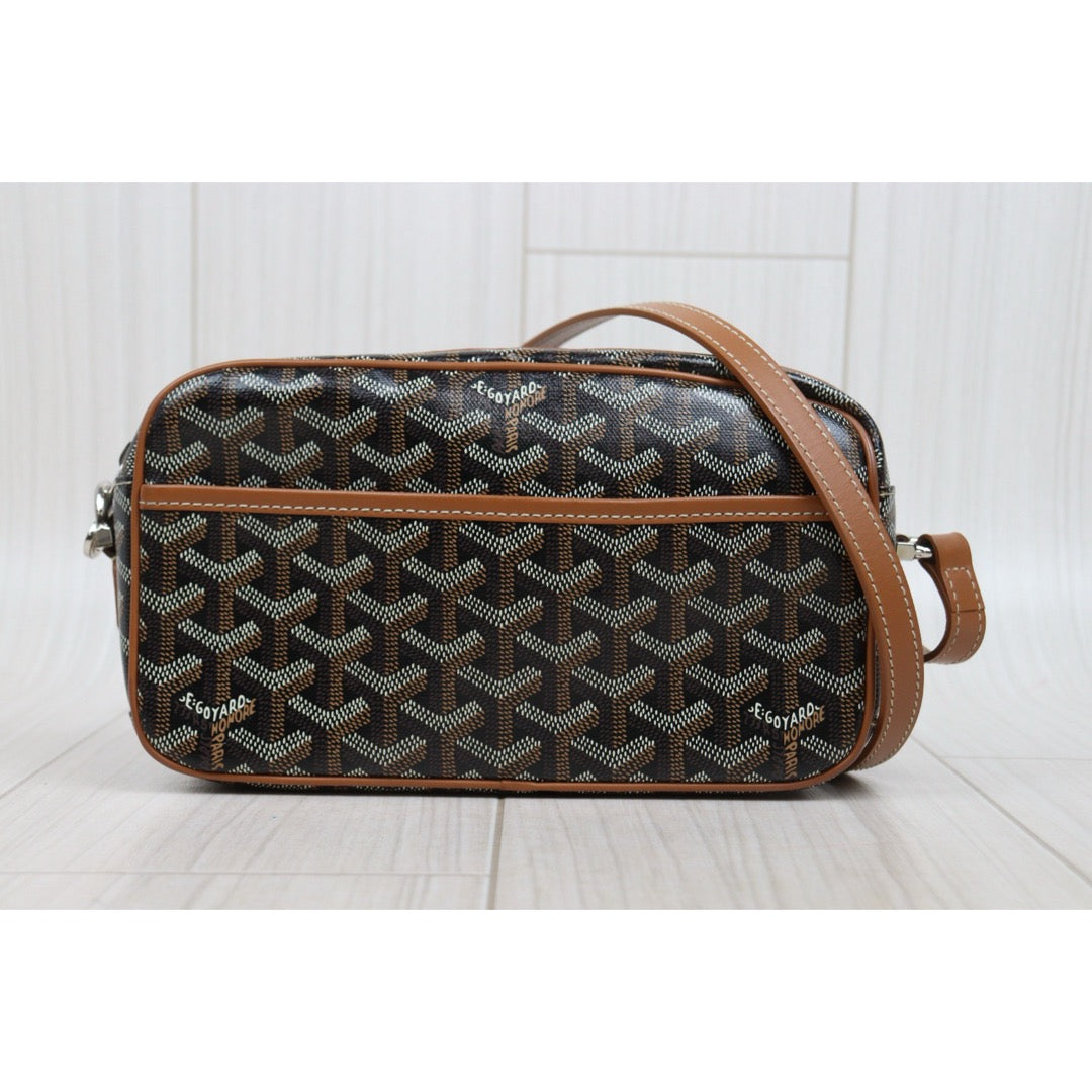 Very Good ( Rank A) ｜ Goyard Cap Vert Shoulder Bag Brown｜S25110310
