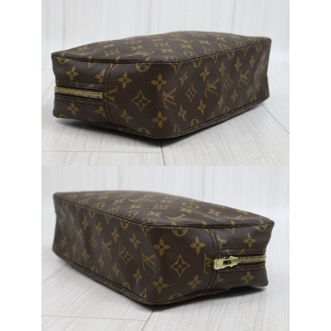 Include Entrupy Certificate of Authenticity｜Very Good ( Rank A)｜Louis Vuitton Truth Toilet 28 Monogram Makeup Pouch｜26051805